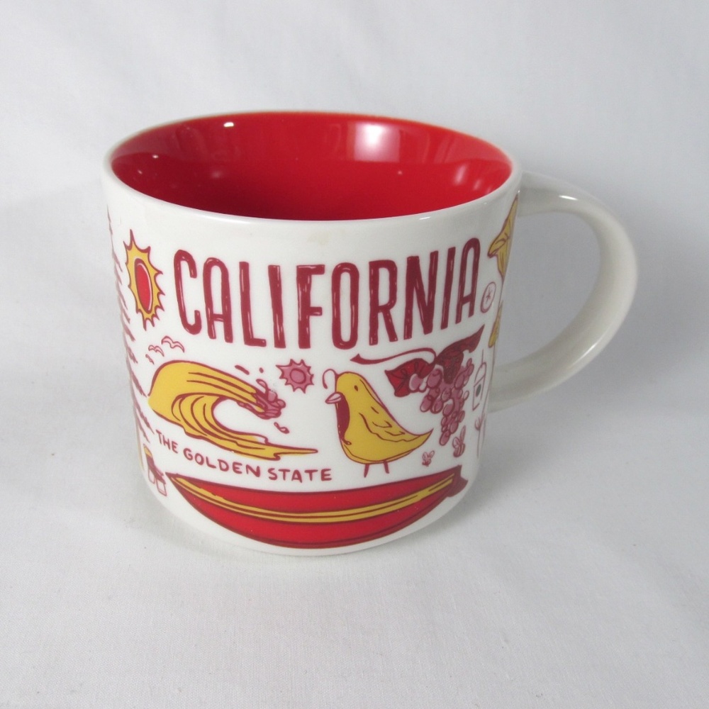 Starbucks Coffee Mug California Been There Series Across Globe Collection NWT